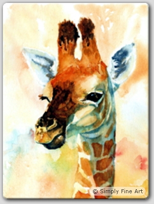 Giraffe Just Looking