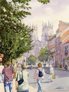 York Street - Minster background