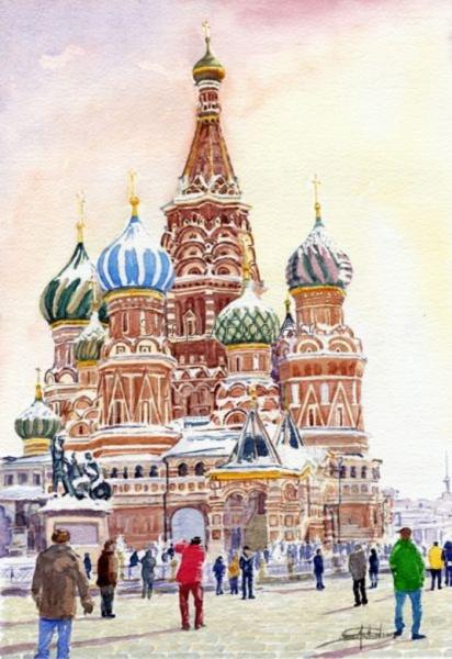 St Basils Cathedral, Red Square, Moscow